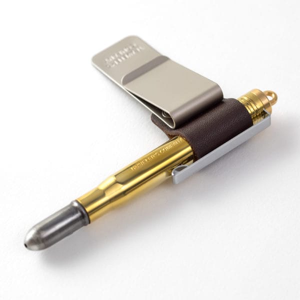 Traveler’s Notebook Pen Holder 016 (M) Brown - Image 2
