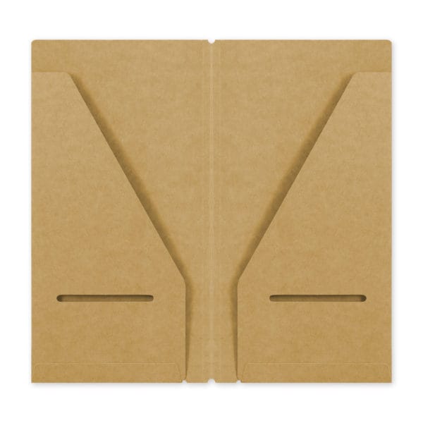 Traveler's Notebook Regular Size Refill 020 Kraft Paper Folder - Image 4