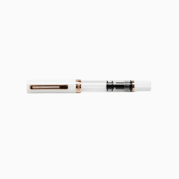 TWSBI Eco White Rose Gold Fountain Pen - Image 5