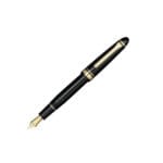 Sailor 1911L Fountain Pen with Gold Trim 21k - Black