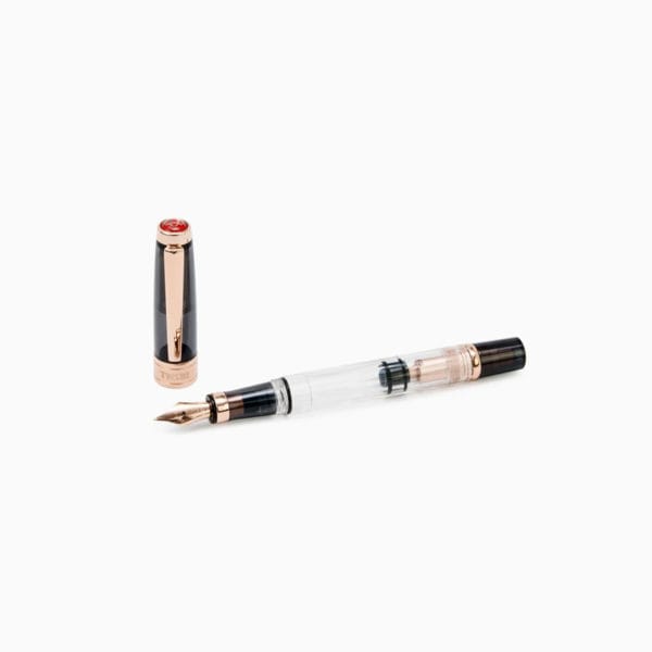 TWSBI Diamond 580 Smoke Rosegold II Fountain Pen - Image 2