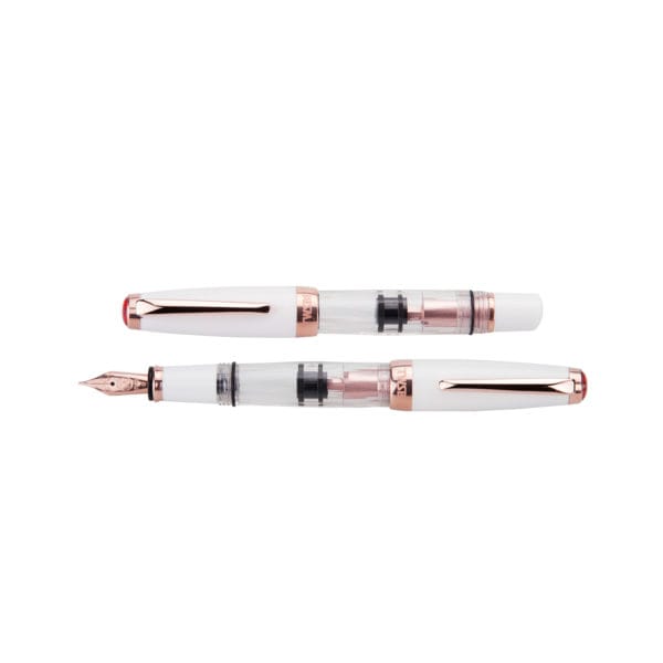 TWSBI Diamond Mini White Rose Gold II Fountain Pen - Image 4