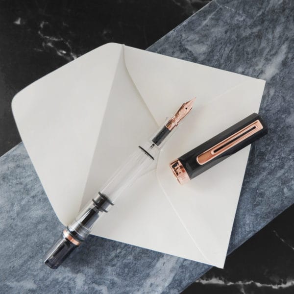TWSBI Eco Smoke Rose Gold Fountain Pen - Image 5