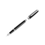 Jacques Herbin Fountain Pen Black Resin Palladium