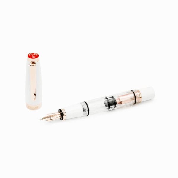 TWSBI Diamond Mini White Rose Gold II Fountain Pen - Image 3