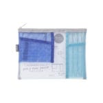 Midori Pen & Tool Pouch Mesh Light Blue