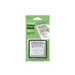 Midori Paintable Stamp Pre-inked Calendar