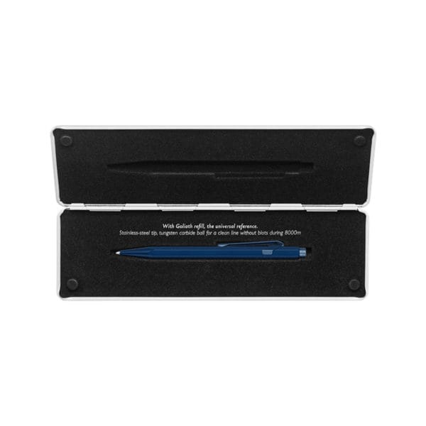 Caran d'Ache 849 Ballpoint Pen - Claim Your Style - Midnight Blue - Image 2