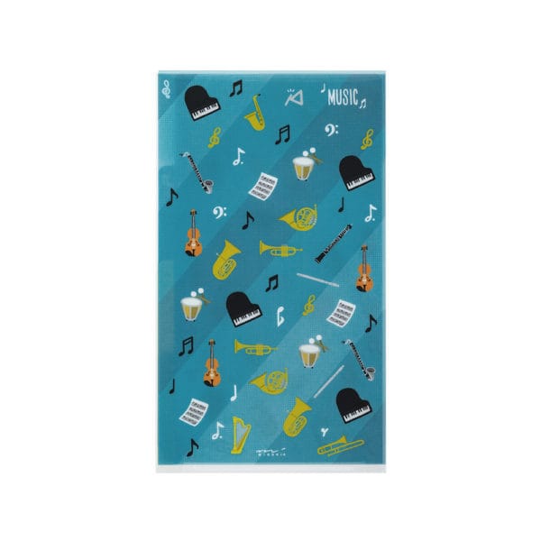 Midori 3 Pockets Clear Folder A5 Slim Flap - Musical Instrument - Image 2