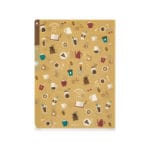 Midori 3 Pockets Clear Folder - Coffee A - Image 2