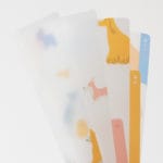 Midori 3 Pockets Clear Folder - Dog - Image 3