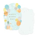 Midori Card Laser Cutting - Birthday Balloons - Image 2