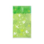 Midori 3 Pockets Clear Folder A5 Slim Flap - White Bird