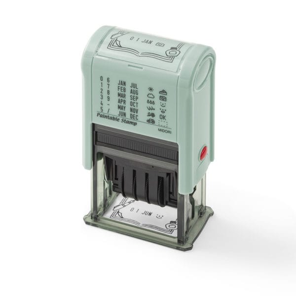 Midori Paintable Rotating  Date Stamp - Stationery - Image 2