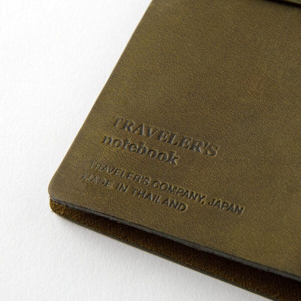Traveler's Notebook Passport Size Olive - Image 7