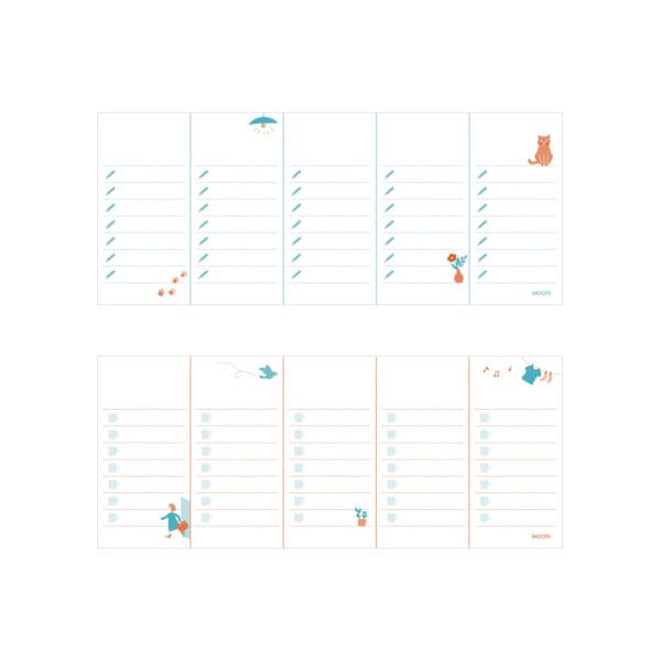 Midori MD Memo Stand Horizontal -Type To Do List - Image 2