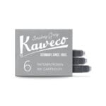 Kaweco Ink Cartridges 6-Pack Smoky Grey