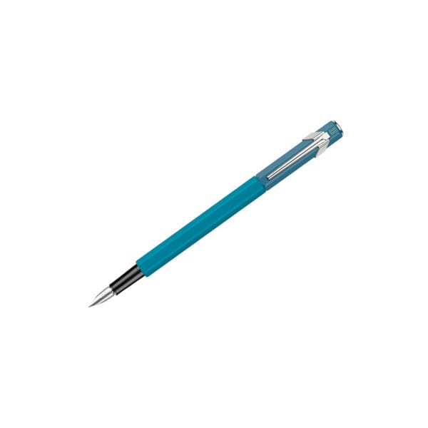 Caran d’Ache 849 PAUL SMITH Fountain Pen - Teal - Image 3