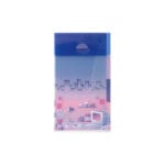 Midori 3 Pockets Clear Folder A5 Slim Flap - City Pop