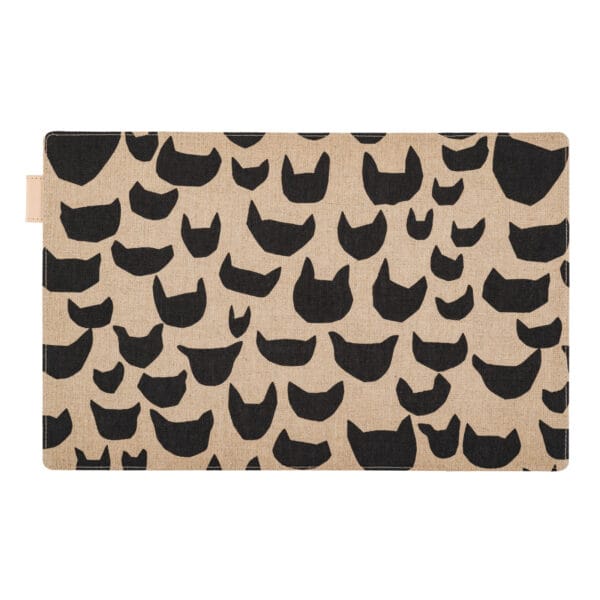 Hobonichi 2025 minä perhonen: anone-anone (Black) [A5 size 5-Year Techo Cover] - Image 3