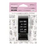 Midori Paintable Rotating Stamp Dial Life