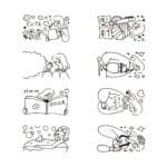 Midori Paintable Rotating Stamp Dial Life - Image 4