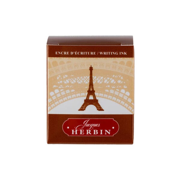 Herbin Writing Ink - Yellow & Brown / Tour Eiffel 30ml - Image 2