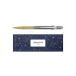 Caran d'Ache 849™ Cosmic Blue Gilded Ballpoint Pen - Special Edition - Image 2