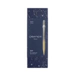 Caran d'Ache 849™ Cosmic Blue Gilded Ballpoint Pen - Special Edition - Image 3