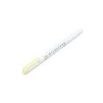Zebra Mildliner Double Tip Highlighter - Mild Yellow