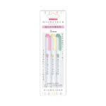 Zebra Mildliner  Double Tip Pack of 3