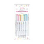 Zebra Mildliner Double Tip Pack of 5 - 5C