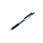 Zebra Sarasa Clip Gel Pen Retractable - Blue Black