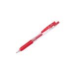Zebra Sarasa Clip Gel Pen Retractable - Red