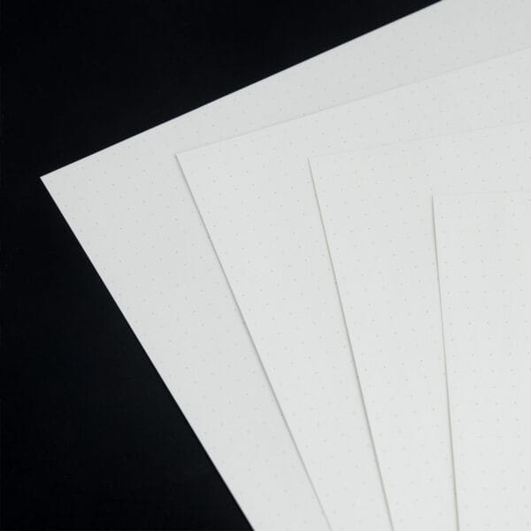 Iroful Loose Sheets A4 -Dot Grid White - Image 2