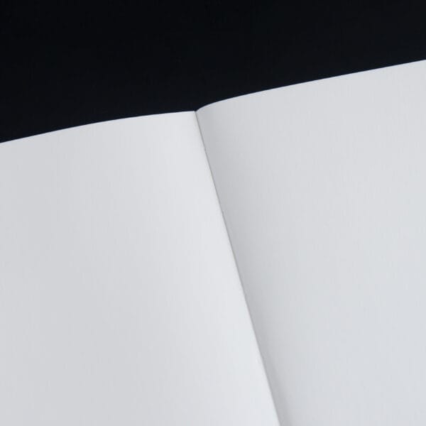 Iroful Notebook A5 Soft Cover - Plain White - Image 2