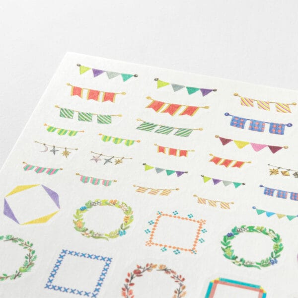 Midori Yuru Log Sticker - 1 Sheet - Image 13