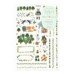 Midori Yuru Log Sticker - 2 Sheets - Image 2