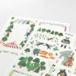 Midori Yuru Log Sticker - 2 Sheets - Image 4