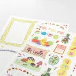 Midori Yuru Log Sticker - 2 Sheets - Image 16