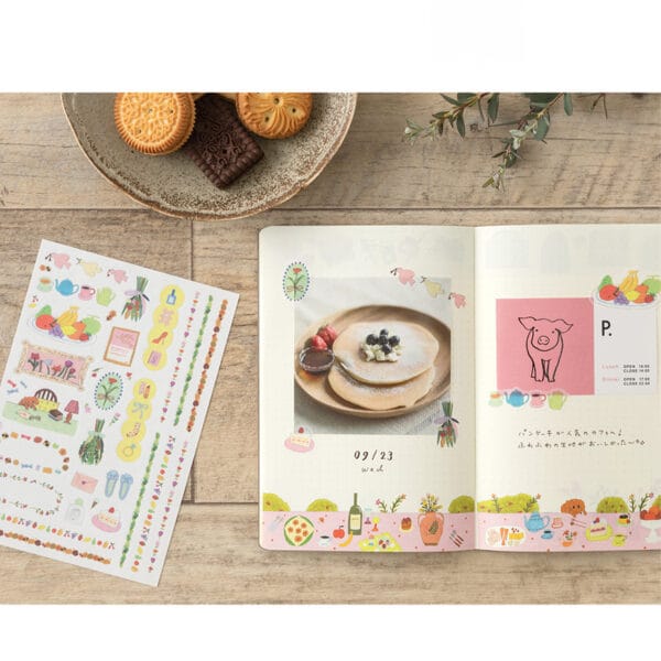 Midori Yuru Log Sticker - 2 Sheets - Image 17