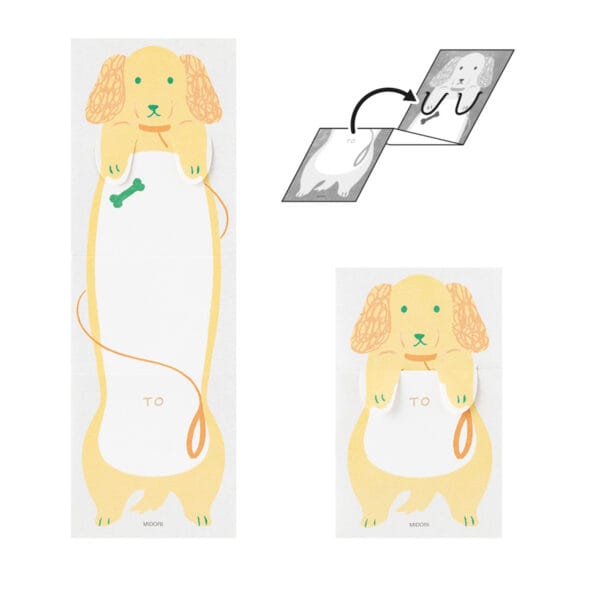 Midori Memo Stretchy - Dog - Image 3