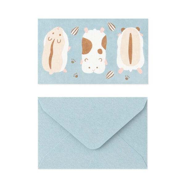 Midori MD Mini Letter Set with Stickers 935 - Hungry Hamster - Image 3
