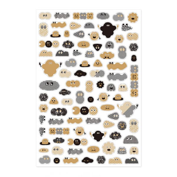 Midori Yuru Log Sticker - 1 Sheet - Image 15