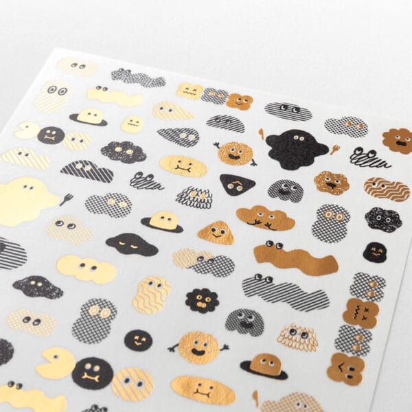 Midori Yuru Log Sticker - 1 Sheet - Image 16