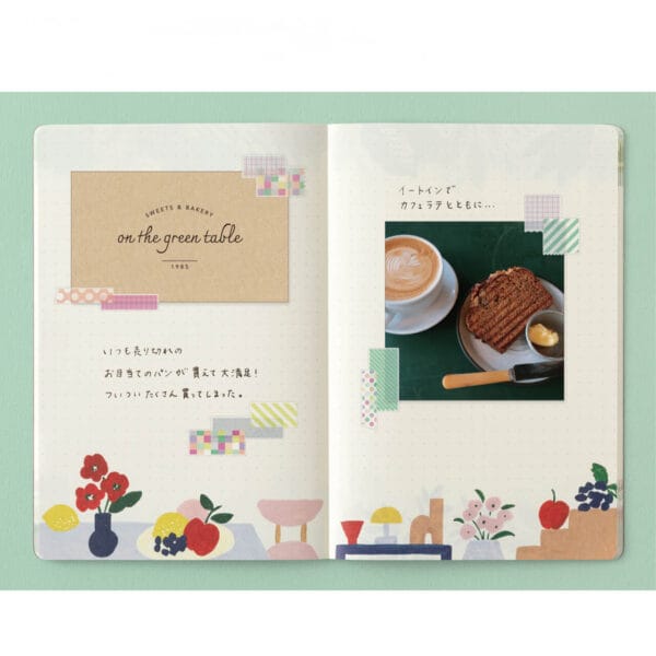 Midori Yuru Log Sticker - 2 Sheets - Image 37