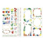 Midori Yuru Log Sticker - 2 Sheets - Image 27