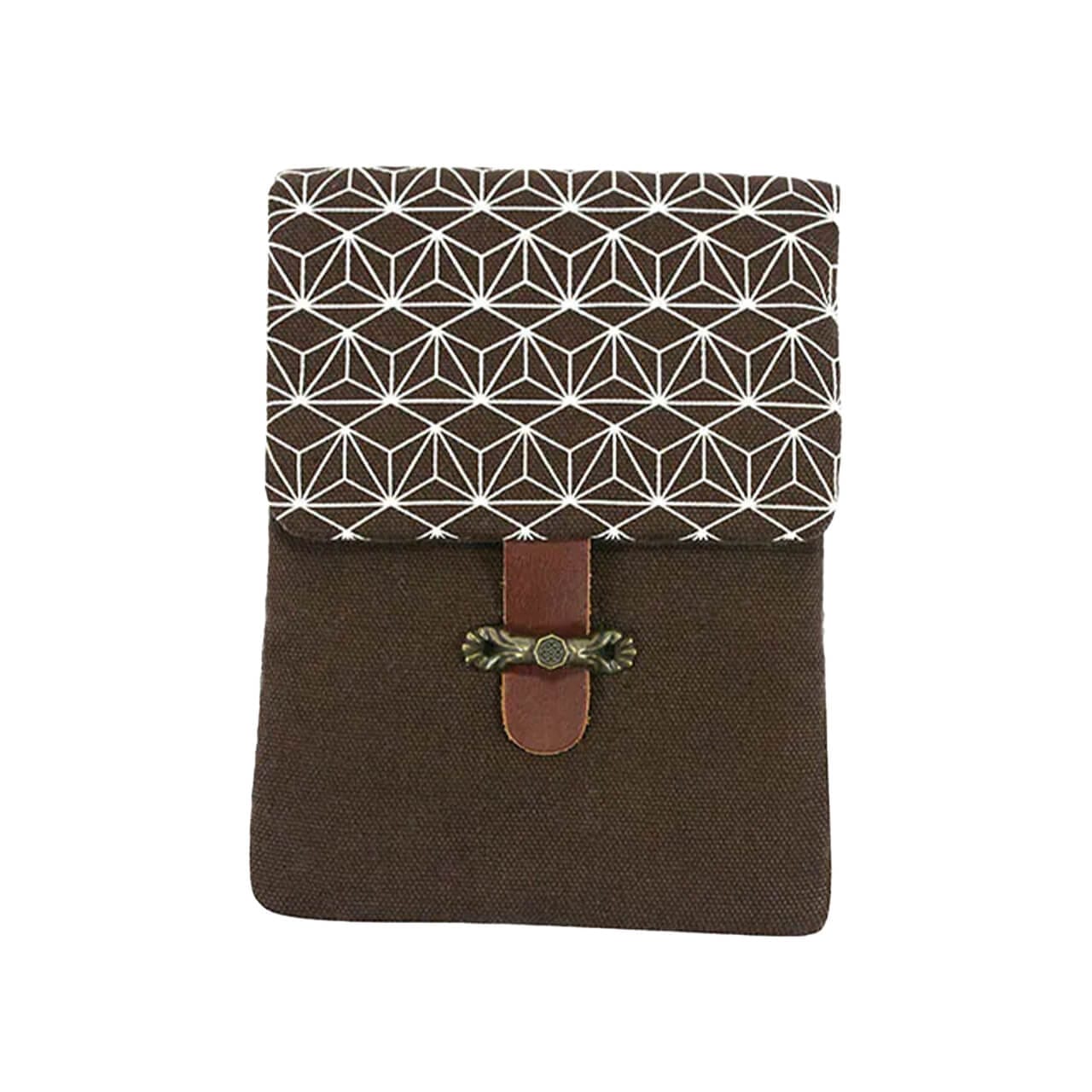 ScribePH-Kyokuhaku-Pen Flap 4-Window Grating-Coffee (1)