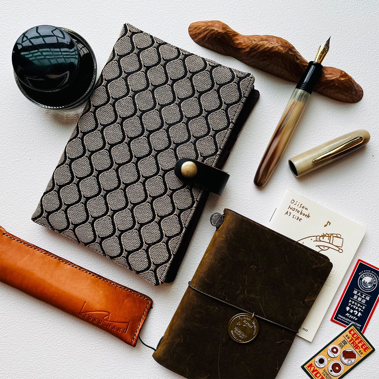 ScribePH-Kyokuhaku-Zippered 3 Pen Case-Pen Pouch-Weave (2)