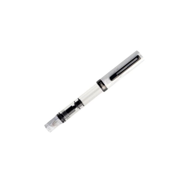 TWSBI Eco Carrara with Onyx Fountain Pen - Image 2